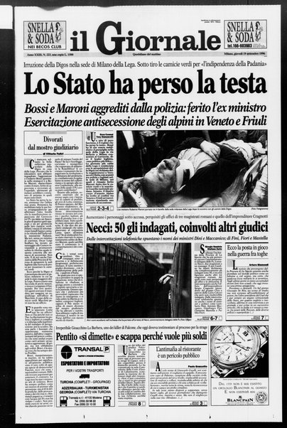 Il giornale : quotidiano del mattino